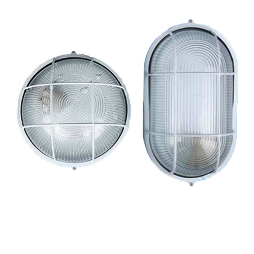 Factory Direct Sale Waterproof and Fog-Proof Bathroom Elliptical Moisture-Proof and Explosion-Proof Light, Small Bathroom Round Moisture-Proof and Explosion-Proof Light
