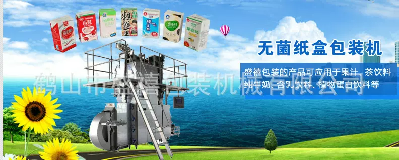 纸盒灌装机 125ml 200ml 250ml 500ml 1000ml液体包装灌装机
