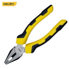 Deli DL2006 7 8 inch industrial grade wire vise electrician household flat mouth wire cutting pliers wholesale