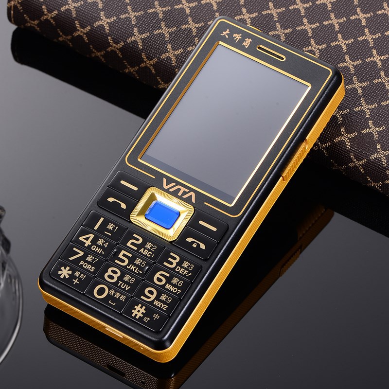 Hua Tang D668 Nuclear energy No.2 Battery Long standby Key Big screen The whole point timekeeping the elderly mobile phone