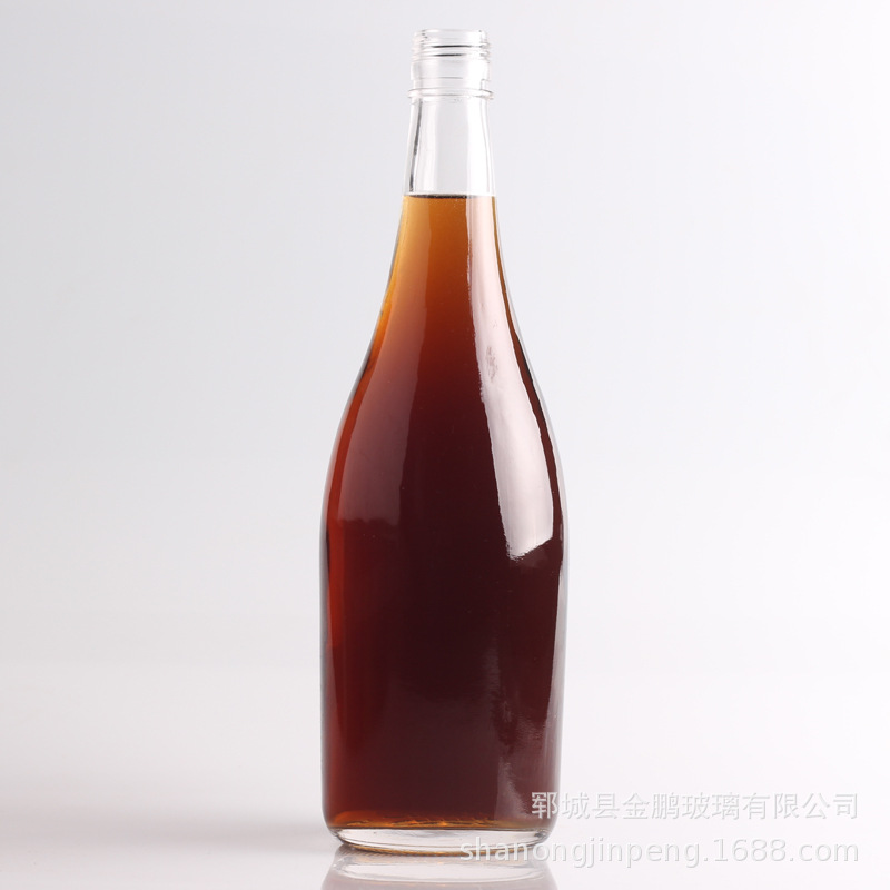 批发白酒玻璃瓶500ml玻璃瓶  玻璃密封罐 饮料瓶