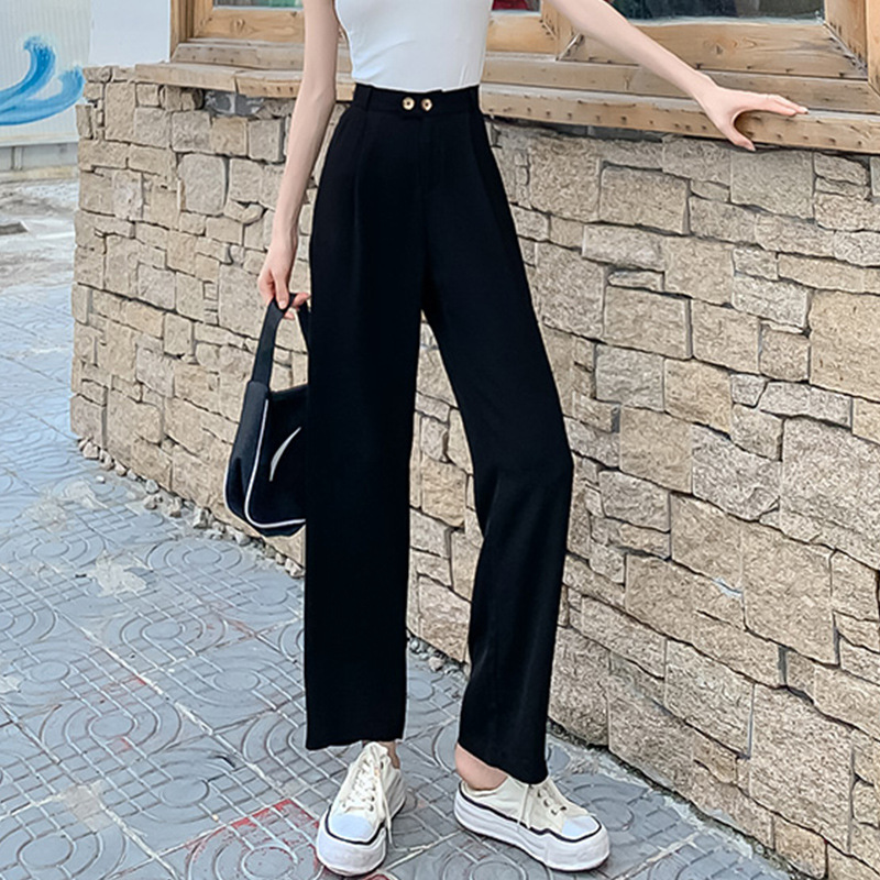 Pantalon léger femme en Cuir recyclé - Ref 3429942 Image 4