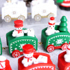 Wooden train, decorations, Christmas jewelry