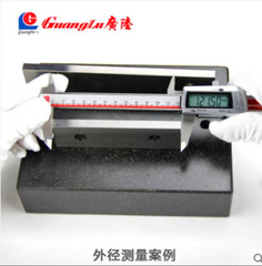Electronic plastic vernier caliper with metal housing for Guanglu Guilin stainless steel, precision 0-150mm, digital caliper