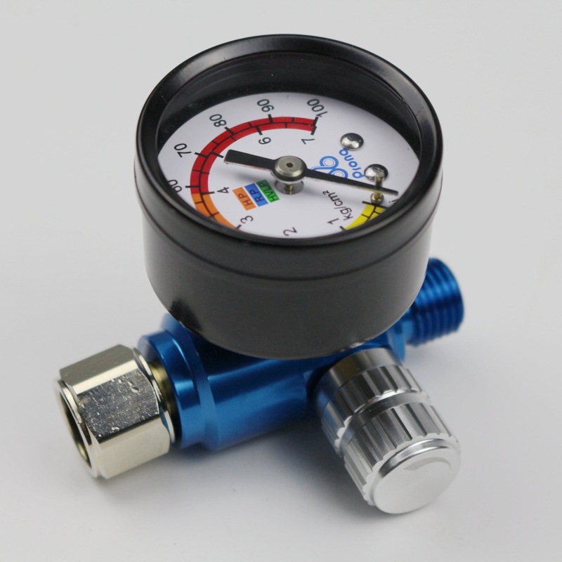 Prona Polaroid atmosphere Pressure relief valve RP-002G Pressure gauge Regulator Connect Spray gun adjust pressure
