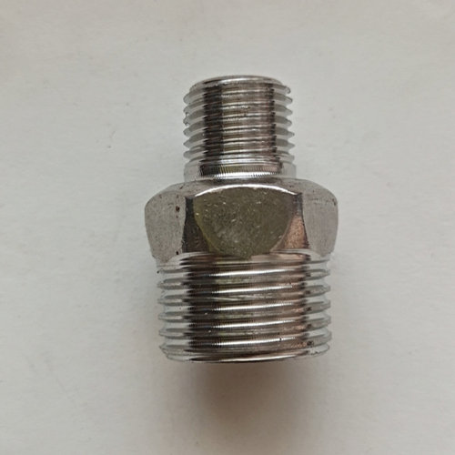 Stainless steel 4 to 2 zinc supplement plumbing accessories stainless steel straight-through zinc supplement joint pipe fittings