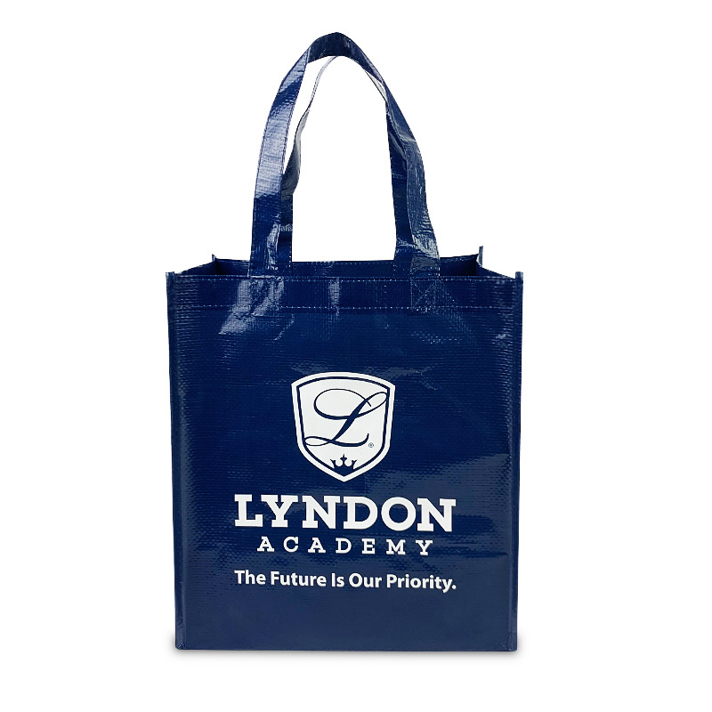 厂家直销覆膜塑料手提编织袋大号彩色编织购物袋pp编织袋可定制