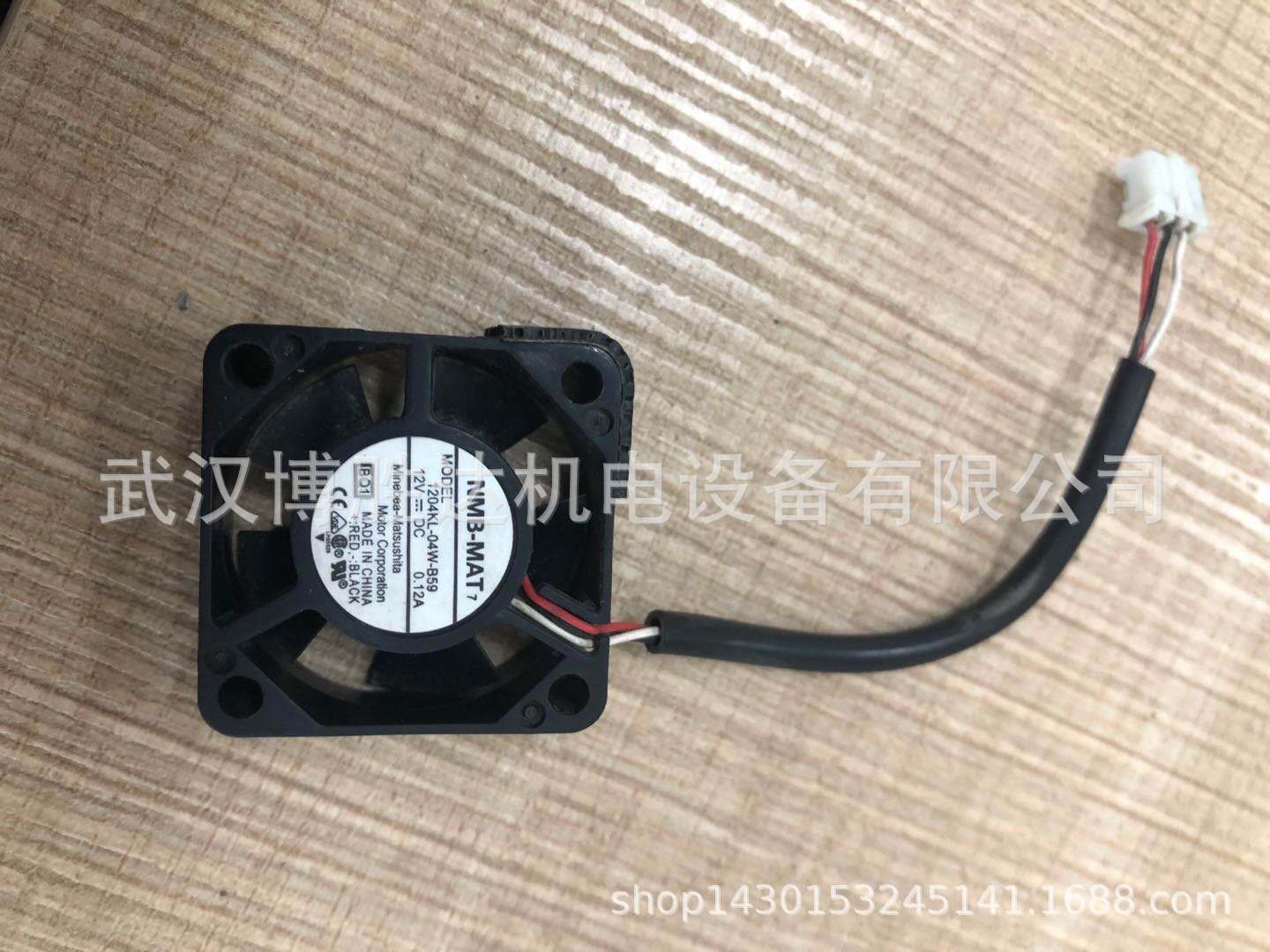 1204KL-04W-B59 美培亚NMB变频器风扇 3010 12V 0.12A 3CM