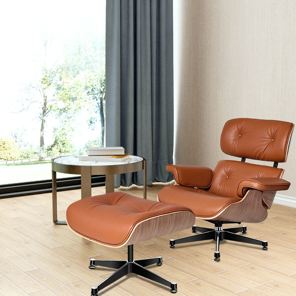 TY305海外仓现货伊姆斯躺椅懒人沙发椅书房躺椅经典款躺椅