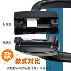 SNHU促銷鋁合鋁推窗拉手鎖 內外開門窗把手傳動執手