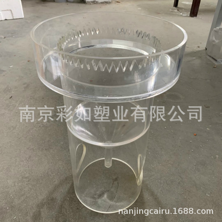 透明亚克力水处理容器加工环保有机玻璃设备沉降槽沉淀池定制加工