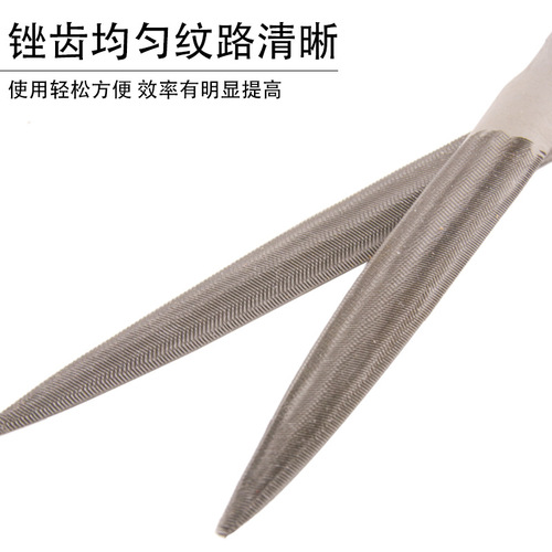 Handmade red-handled divination file, semi-circular file, shaping file, thickness file, gold and silver file, gold-smithing tools, jewelry equipment
