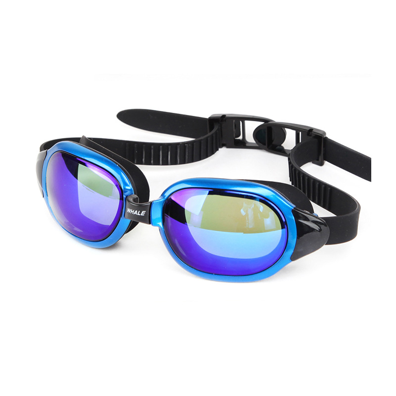 可调节眼镜定制 跨境游泳装备成人防雾游泳硅胶护目镜游泳 泳镜