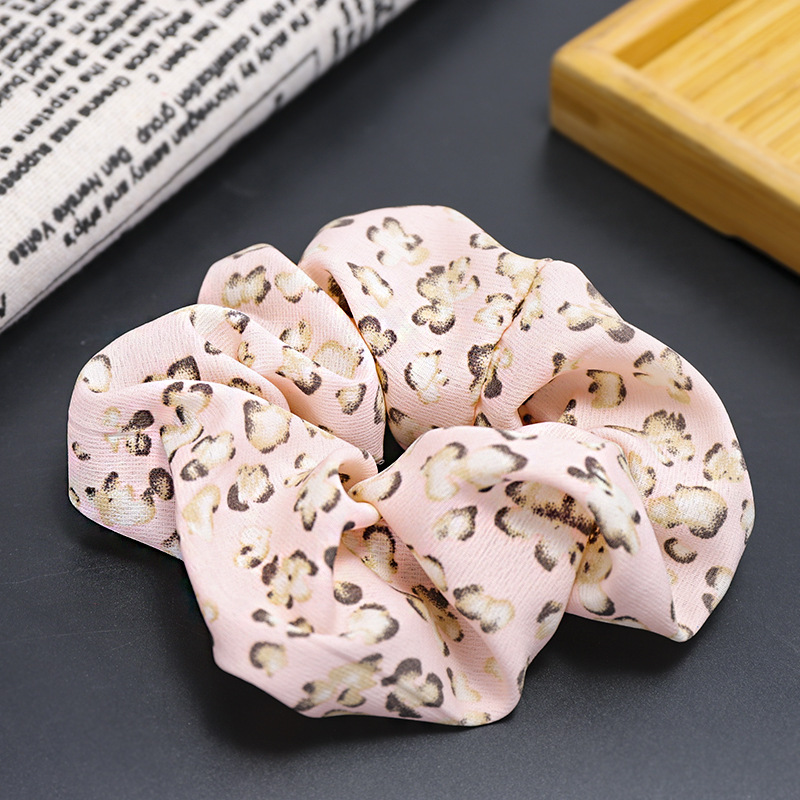 New Simple Printing Cute Cheap Scrunchies Wholesale display picture 8