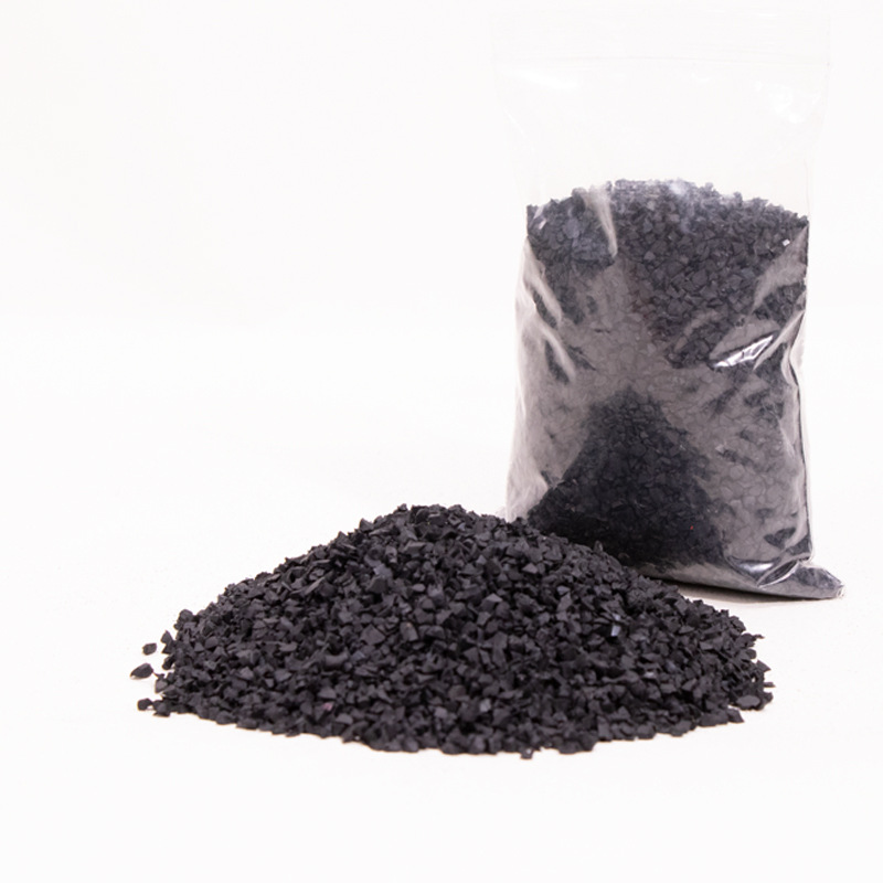 足球草坪胶粒 1-3环保黑颗粒充草人造草颗粒填充橡胶颗粒