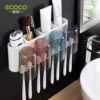 Four cup toothbrushes