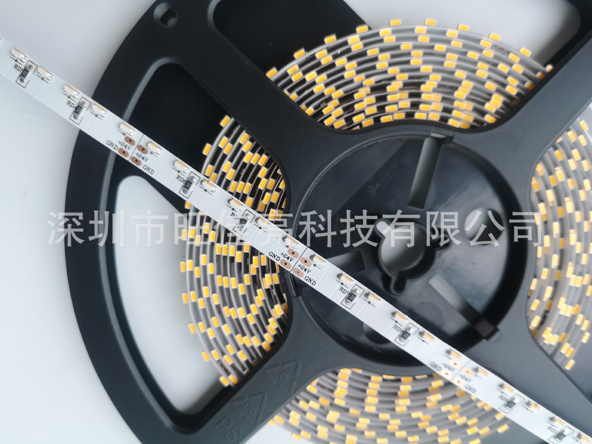 LED侧发光软灯条 DC24V8MM宽60灯3014侧发光LED软灯带4000K-阿里巴巴