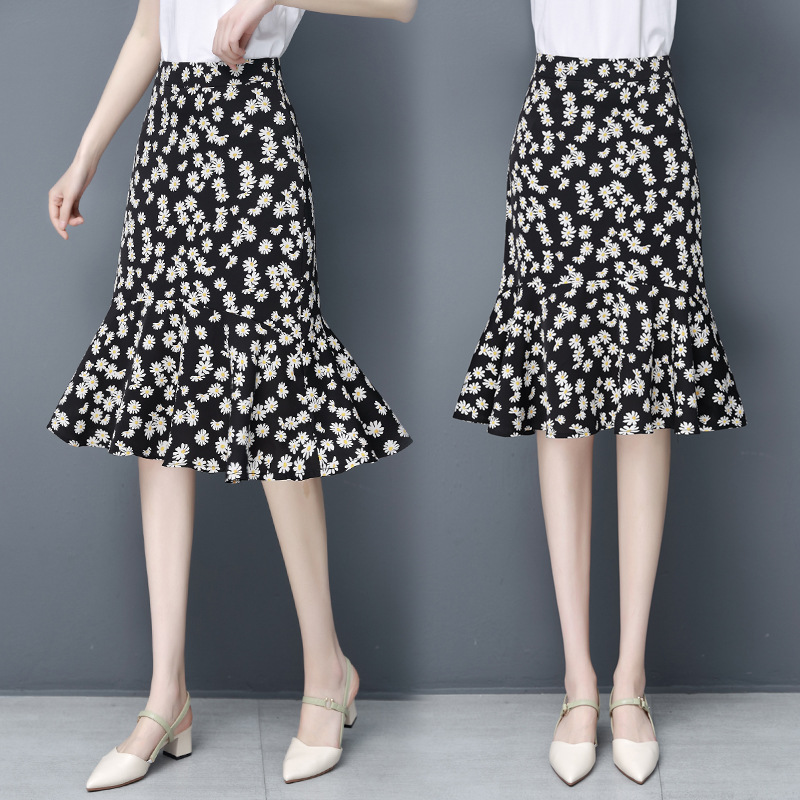 Jupe en Mousseline de soie - Ref 3441658 Image 1