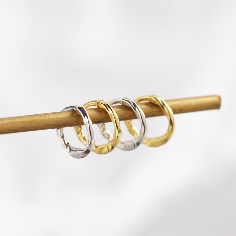 Geometric Casual Simple Style Classic Style 925 Sterling Silver No Inlaid Plating Earrings display picture 3