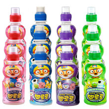 韓國進口啵樂樂飲料 兒童果味乳酸菌飲料多味235ml*24瓶/箱 批發
