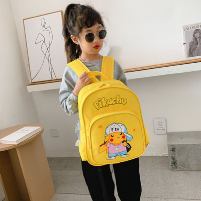 跨境批发 皮卡丘双肩包小学生书包3-6岁7女孩可爱儿童轻便背包潮