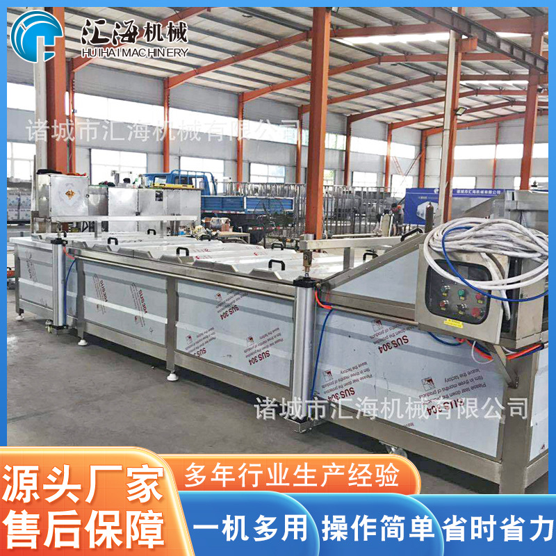 供应黄桃漂烫机设备 蒸煮漂汤杀青机 菠菜漂汤杀青机 支持定制