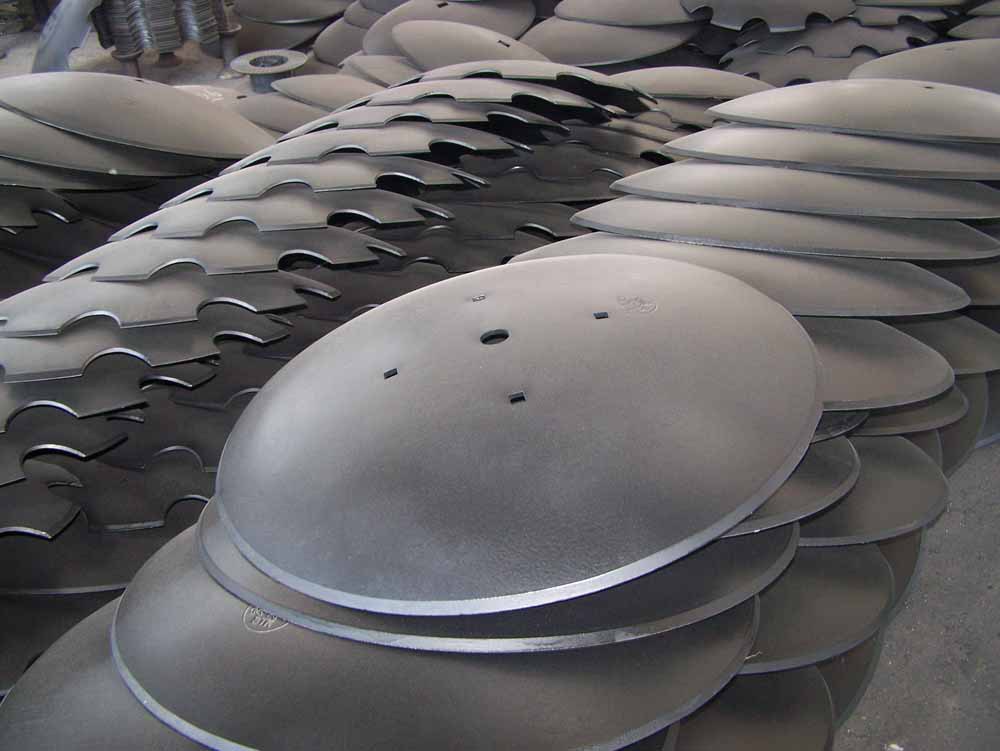 红日犁片 耙片供应65Mn材质耙片 直径610mm耙片犁片