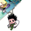 Full -time necklace hunter keychain Xiaojeqi 犽 Anime peripheral wholesale ring prop to cool pickup