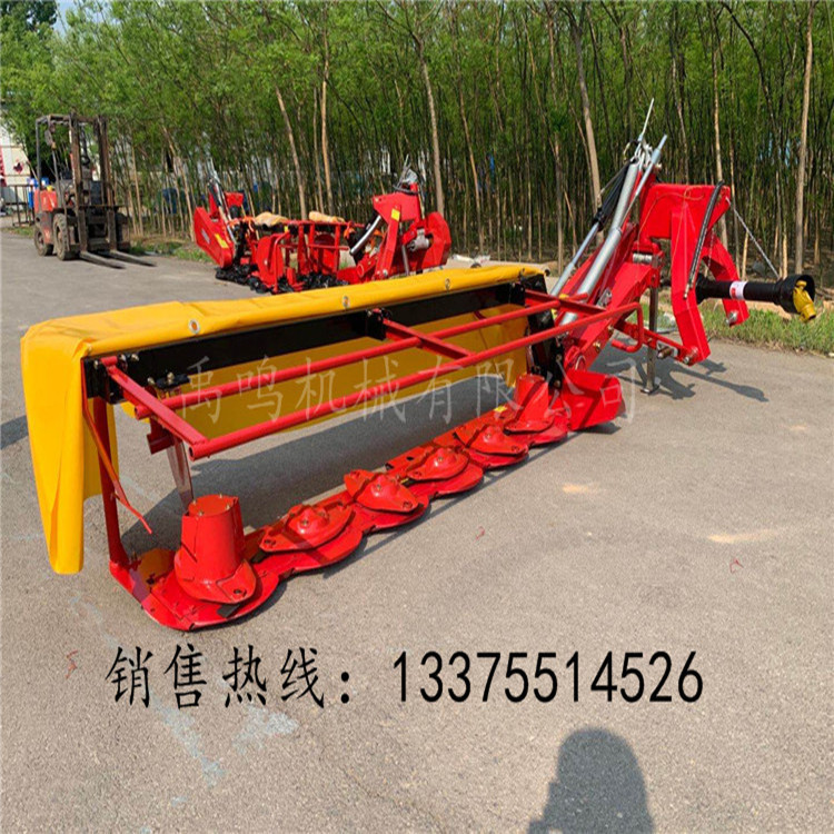 建富供应多盘割草机 多圆盘割草幅度2.45m 拖拉机后悬挂式 圆盘割