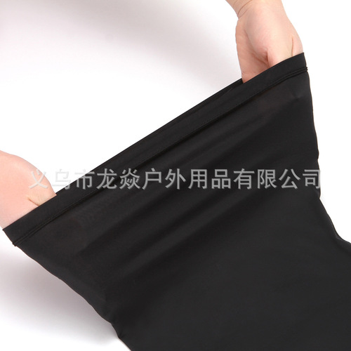 Ice silk sun protection headband, summer outdoor cycling triangle scarf, breathable sun protection, face and neck covering, cycling face mask