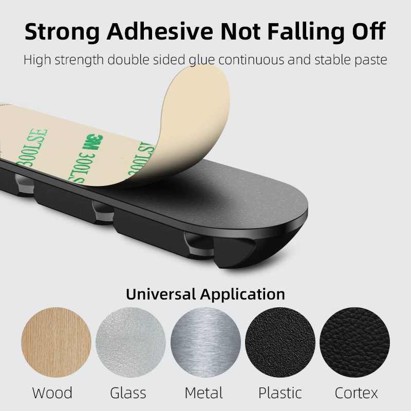 Desktop charging electromagnetic suction data cable Winders Soft glue Creative gifts Storage fixed threading wire manufacturers supply