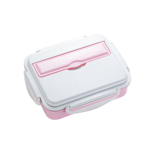 304 stainless steel lunch box with insulation, student bento box, child's meal plate, divided for individual use, large meal box, wholesale