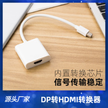 现货批发 迷你DP转HDMI转换器投影显示器视频转接头 minidp转hdmi