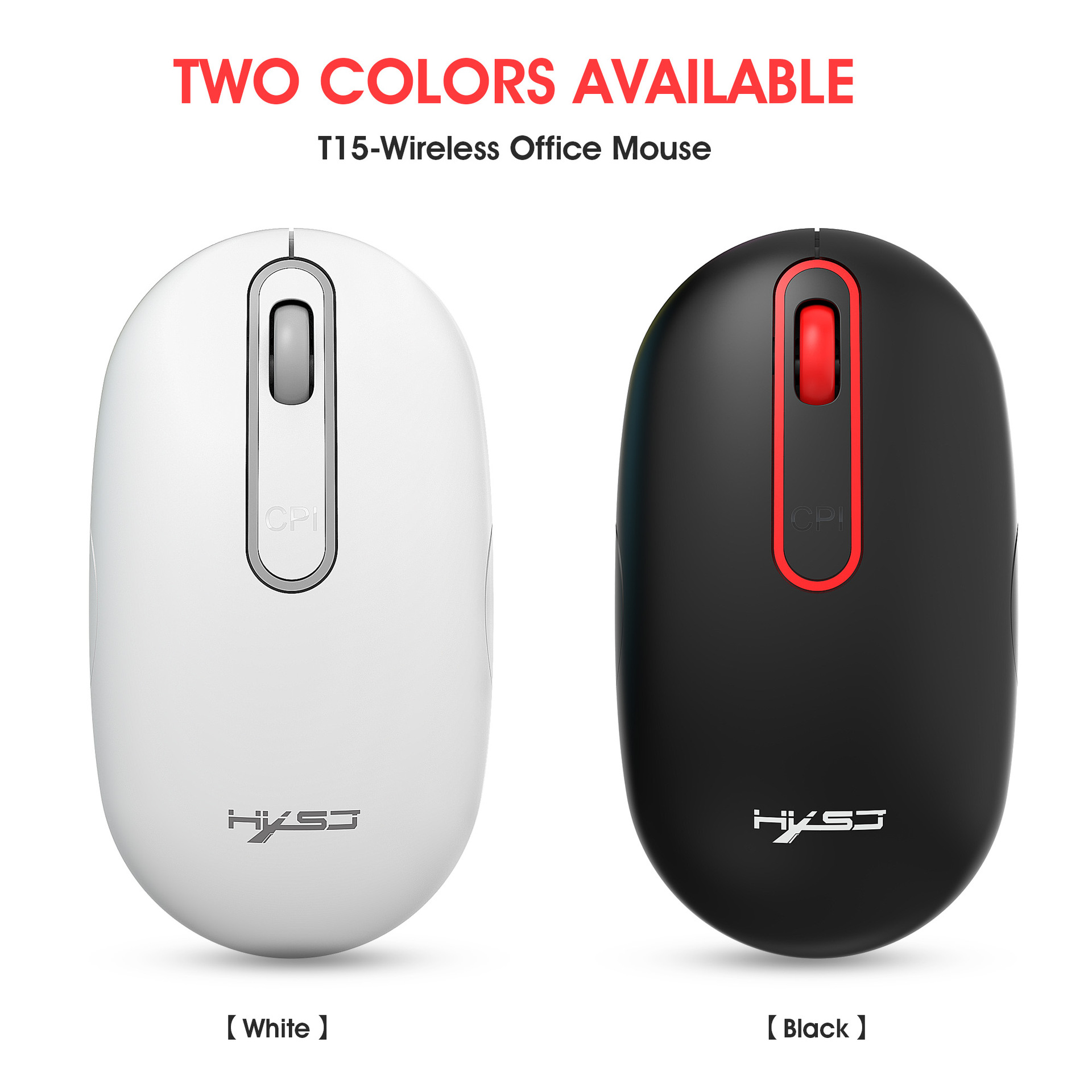 T15 2.4G Rechargeable Wireless Silent Design Mouse 500mAh Suitable for Office Games_voghion.com