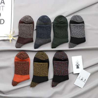 Socks In cylinder solar system Silver onions Autumn and winter Cotton socks sexy Solid leisure time ventilation Sweat Manufactor wholesale