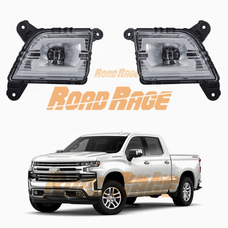 适用2019雪佛兰索罗德雾灯 silverado led fog light lamp|ms