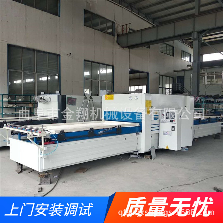 皮革软包吸塑机 全自动双工位木工吸塑机免漆强化门真空覆膜机
