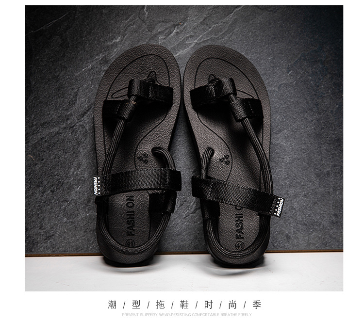 New summer slippers men's hot couple beach shoes Korean version casual two-use men's Vietnamese sandals foreign trade 33 undefined