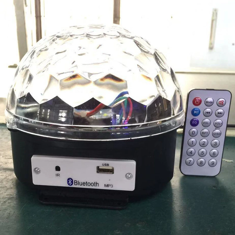 Светодиодный кристалл Bluetooth Magic Ball Light Bar KVTUSB карта красочный узор свет производители сценические огни оптом