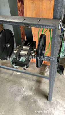 现货6针 12针 16针 24针口罩绳压线机 压线轮