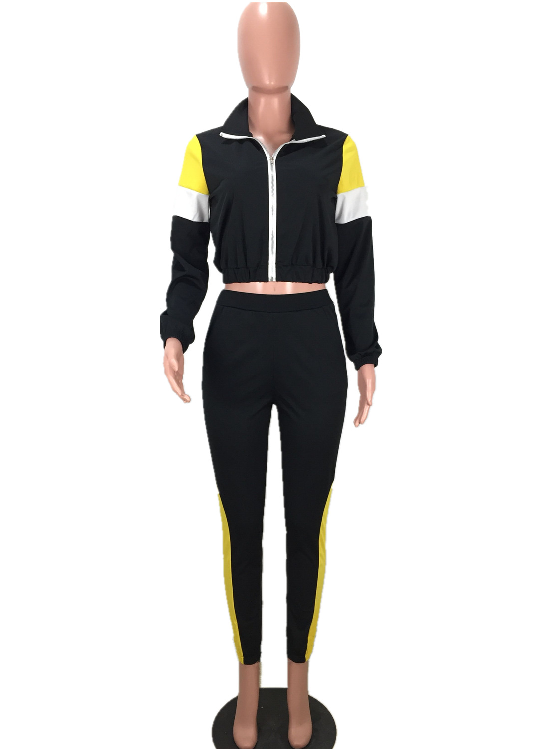 Daily Sports Women's Streetwear Color Block Stripe Cotton Blend Polyester Pants Sets Pants Sets display picture 31