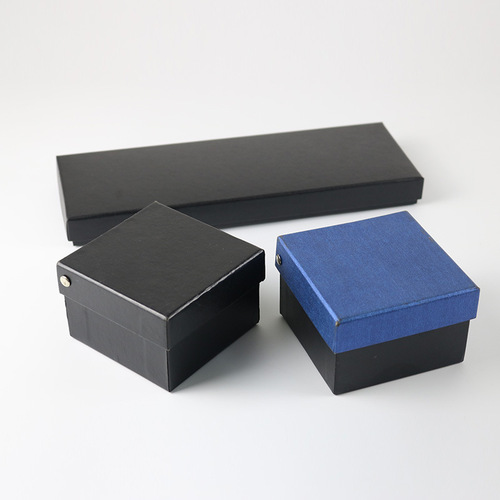 Black Long Box Tie Box Gift Box Packaging Box Tie Packing Box Wholesale