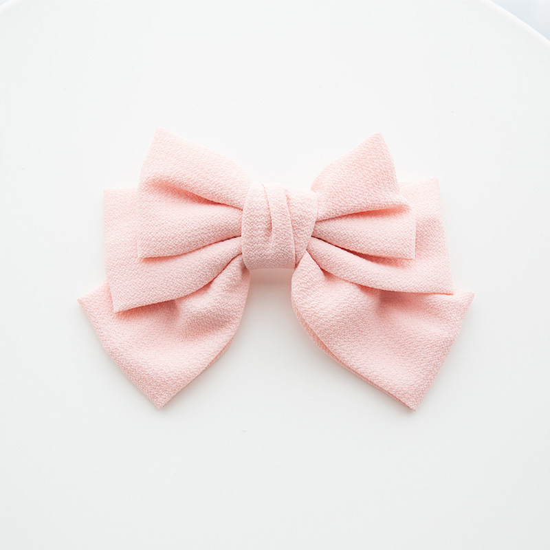 Korean New Fabric Bow Hairpin display picture 5