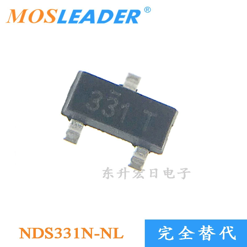 NDS331N-NL SOT23 может использоваться напрямую в качестве N-канального MOS-транзистора 20В. 	 1.3А 	 Оптовые заказы могут быть согласованы по цене.
