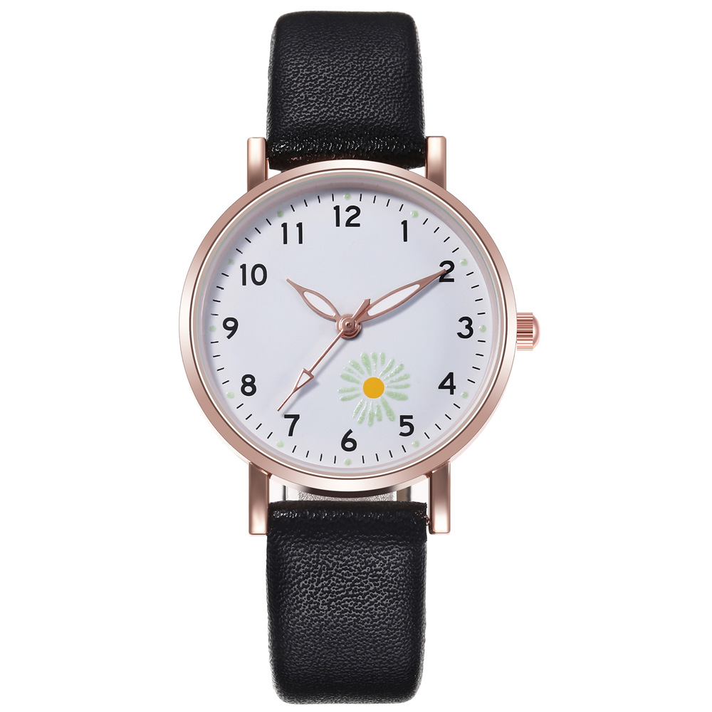 30g Weight Ordinary Glass Mirror Material Imitation Leather Strap Material Watch Classification Pointer Display Type Buckle Buckle Style Round Dial Shape Daily Occasion Quartz Movement Solid Color Pattern Women's Gender Simple Style Style Simple Style Solid Color Buckle Quartz Women's Watches 11