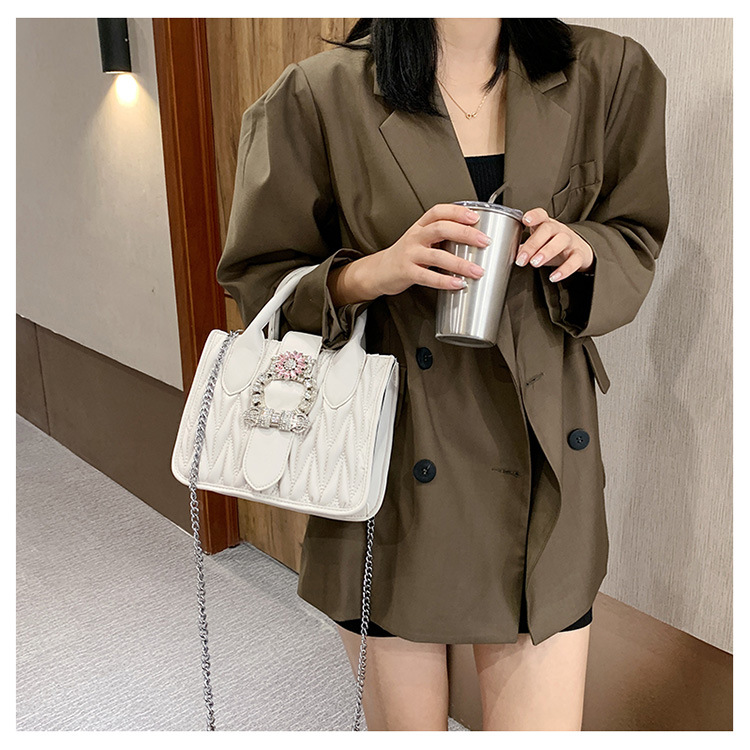 New Trendy Korean Fashion Large-capacity Messenger Small Square All-match Ladies Single Shoulder Bags display picture 11