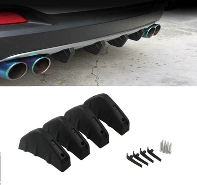 Mini rear lip car modification universal rear spoiler small surround bumper chassis decoration with deflector (Spoiler)