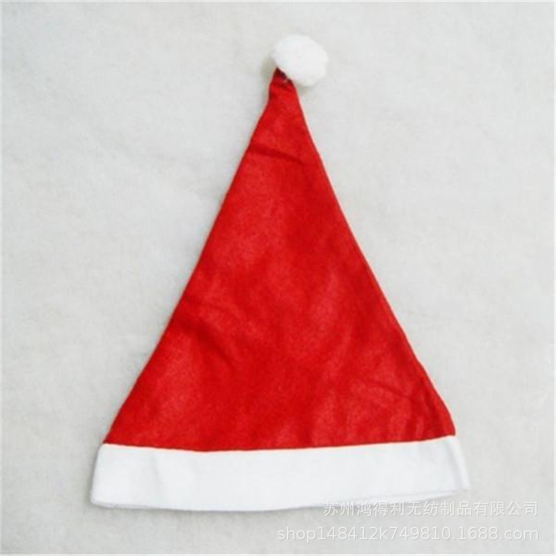 【圣诞饰品针刺棉】圣诞老人礼品玩具专用涤纶针刺无纺布针刺棉
