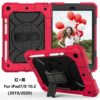 The new applicable iPad7/8 All inclusive Bracket PC +silica gel Three smart cover iPad10.2 smart cover