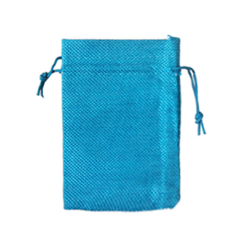 Bolsitas de lino para joyería o regalos, 24 colores 